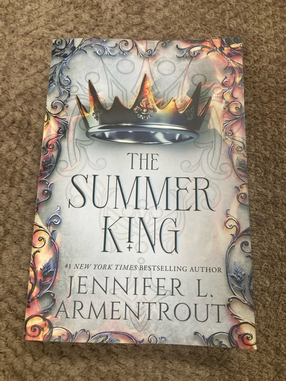 The Summer King Paperback - White/Cream Cover